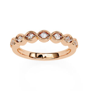 Infinity Round Diamond Band