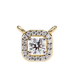 Cushion Halo Pendant