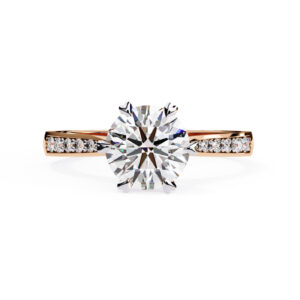 Round Halo Elegance