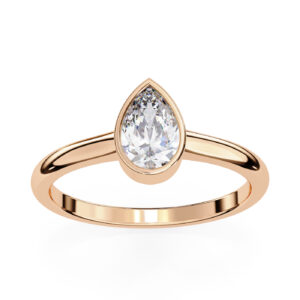 Teardrop Bezel Elegance